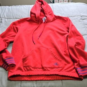 Adidas Vibrant Red Boy's Hoodie